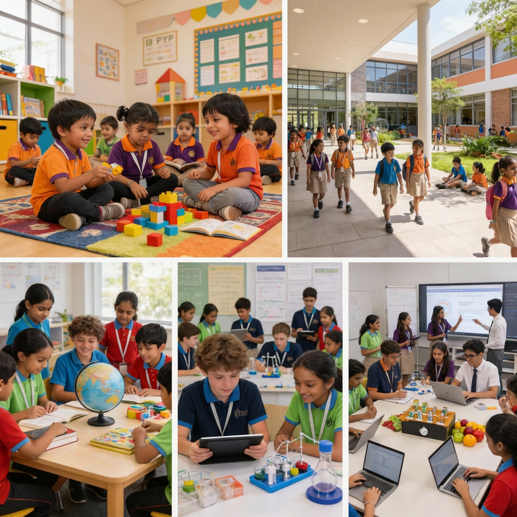 Modern smart classroom at The Nest School MSGI